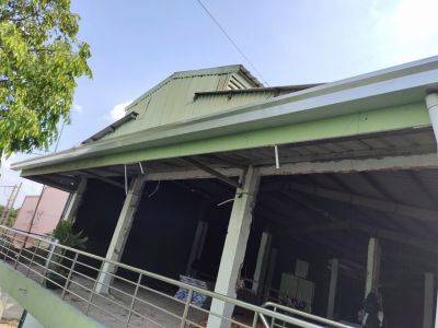 thay máng xối và tôn