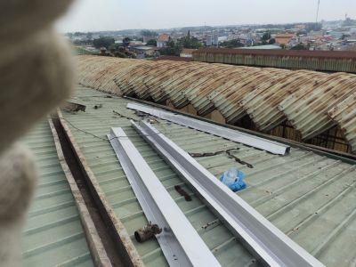 thi công máng xối