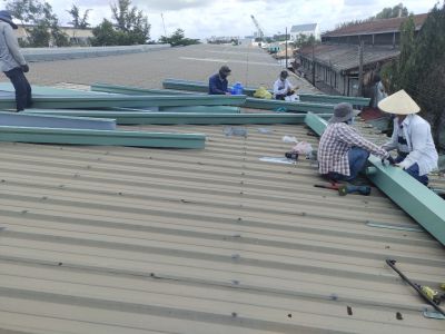 máng xối khu vực quận 12
